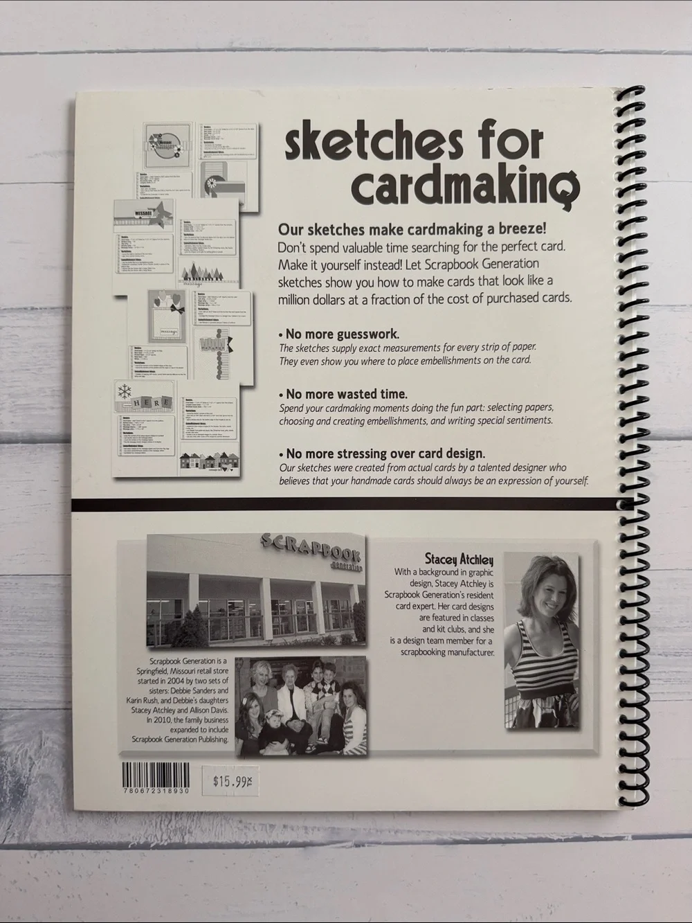 Sketches for Cardmaking Volumes 1 & 2 | Set Spiral Bound Idea Books